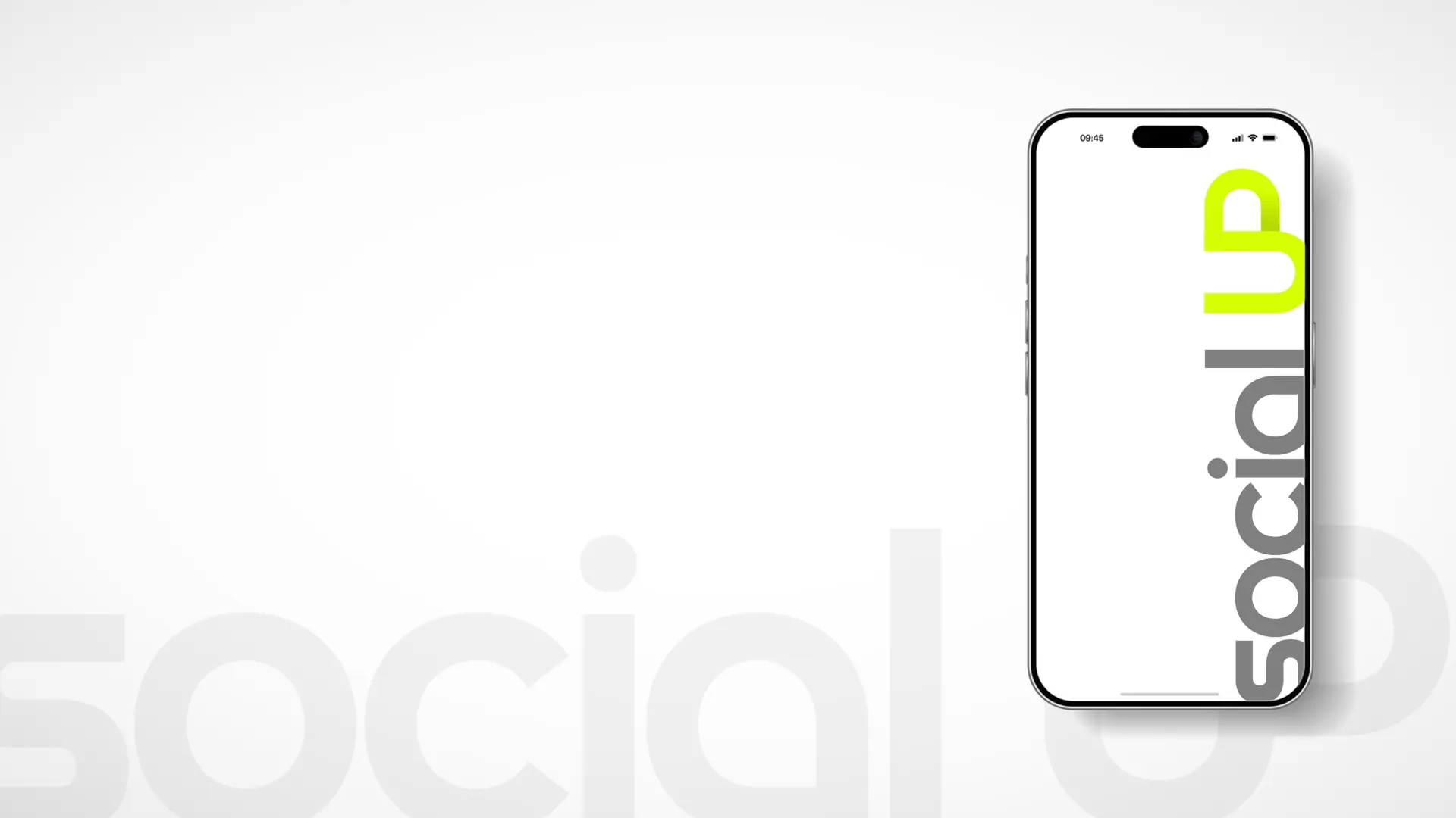 Sección de contacto SocialUp